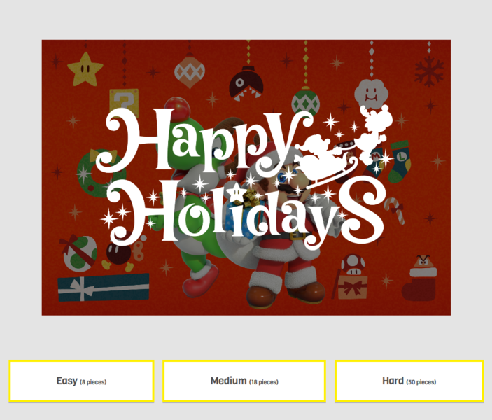 File:Mario and Yoshi Holiday Jigsaw Puzzle Online title screen.png