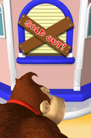 Donkey Kong is too late to receive a ticket