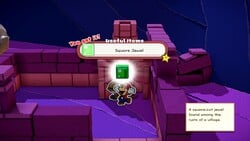 Mario finds the Square Jewel