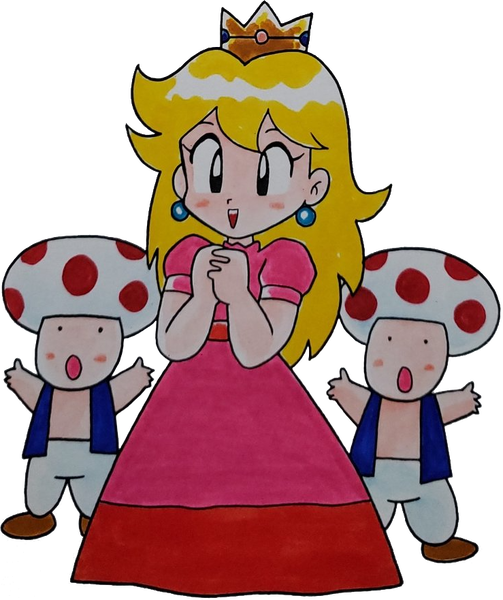 File:Peach and Toads SM641.png