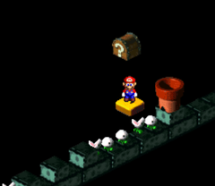 Last Treasure in Pipe Vault of Super Mario RPG: Legend of the Seven Stars.