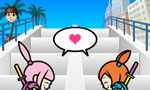 Screenshot of one of the "Wario... Where?" Challenge Land course Rhythm Games