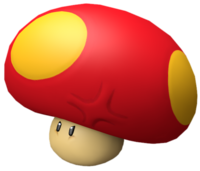 Model of the unused Giga Mushroom from Super Mario 3D World + Bowser's Fury.