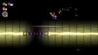 The third 10-flower coin in the level High-Voltage Gauntlet in Super Mario Bros. Wonder