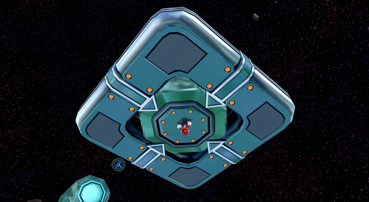 File:SMG Space Junk Galaxy Starting Planet png Super Mario Wiki the
