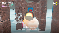 The location of a Power Moon in Super Mario Odyssey