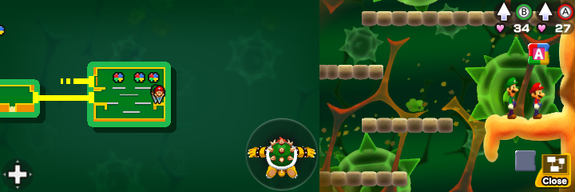 Sixteenth block in Trash Pit of Mario & Luigi: Bowser's Inside Story + Bowser Jr.'s Journey.