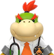 Sprite of Dr. Bowser Jr. from Dr. Mario World