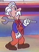 Salvador Drainado, from "Brooklyn Bound" in the Super Mario Bros. Super Show.