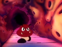 A Goomba from The Super Mario Bros. Super Show!