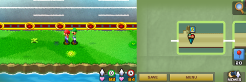 Location of the forty-sixth beanhole in Beanbean Fields.