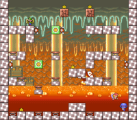 Level 5-6 map in the game Mario & Wario.