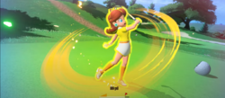 Daisy's Special Shot in Mario Golf: Super Rush
