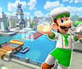 The course icon of the T variant with Luigi (Chef)