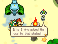 Fawful telling Bowser that he was the one who turned the Sea Pipe Statue animate