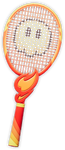 A Fever Racket from Mario Tennis Fever