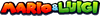 Mario & Luigi series logo from Mario & Luigi: Dream Team to Mario & Luigi: Bowser's Inside Story + Bowser Jr.'s Journey.