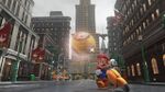 Mario participating in "Luigi's Balloon World".