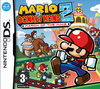 European box art for Mario vs. Donkey Kong 2: March of the Minis