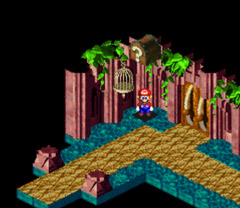 Fourth Treasure in Nimbus Land of Super Mario RPG: Legend of the Seven Stars.