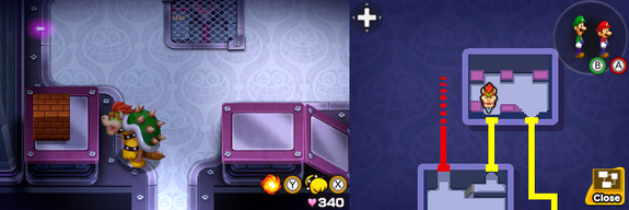 Block 82 in Peach's Castle of Mario & Luigi: Bowser's Inside Story + Bowser Jr.'s Journey.