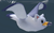 A cat-like seagull in Super Mario 3D World + Bowser's Fury