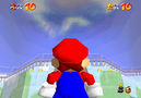 Entrance to the Wing Cap Course in Super Mario 64