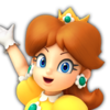 Super Mario Party icon of Princess Daisy.