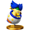 Ludwig's trophy render from Super Smash Bros. for Wii U