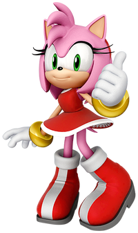 Amy Rose spirit from Super Smash Bros. Ultimate.