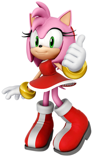 Amy Rose spirit from Super Smash Bros. Ultimate.