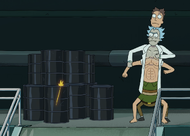 Screenshot of the Rick and Morty episode The Jerrick Trap.