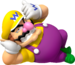 Artwork of Wario loafing from Mario Kart 7