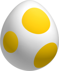 Yellow Yoshi egg