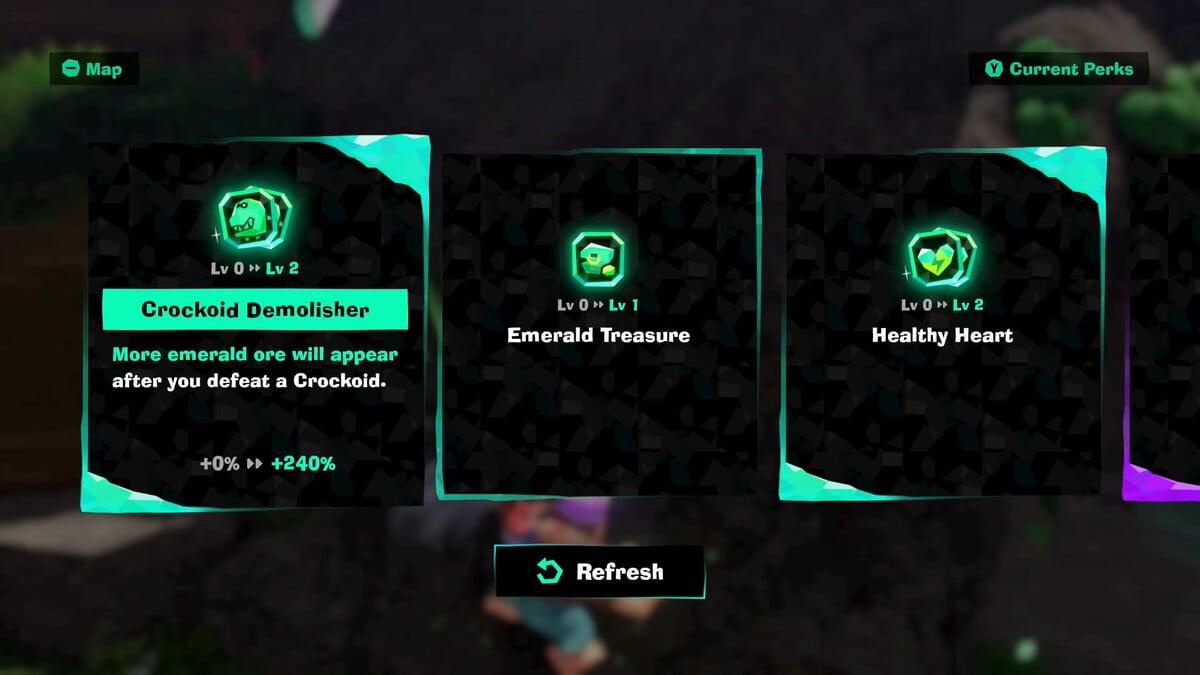 Emerald Perk - Super Mario Wiki, the Mario encyclopedia