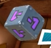 The Dicey Dice Block from Super Mario Party