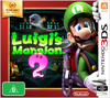 Australian Nintendo Selects box art of Luigi's Mansion: Dark Moon