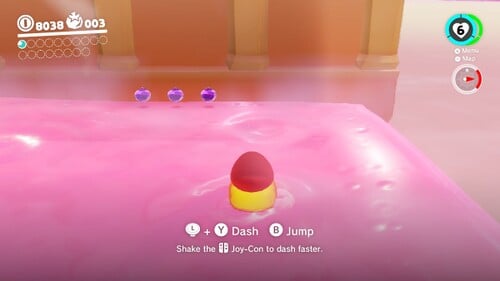 Line of coins in Luncheon Kingdom