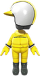 The Yellow Mii Racing Suit from Mario Kart Tour