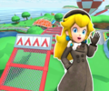The course icon of the T variant with Peach (Wintertime)