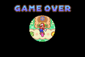 The Game Over screen of Mario Party Advance