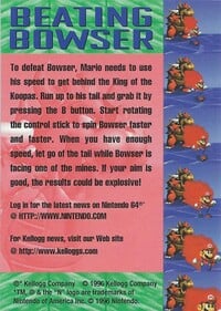 Nintendo 64 3-D Trading Cards