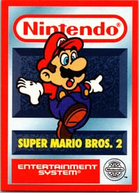 One of the Nintendo Collector Cards