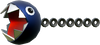 Model of a Big Chain Chomp from New Super Mario Bros. 2.