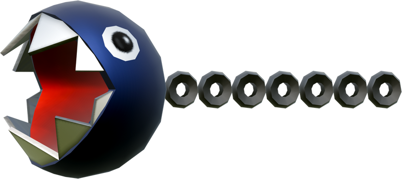 File:NSMB2 Asset Model Big Chain Chomp.png - Super Mario Wiki, the ...