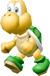 Model of a green Koopa Troopa from New Super Mario Bros. Wii.
