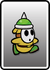 A Yellow Spike Guy card from Paper Mario: Color Splash