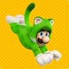 Cat Luigi card from Online Super Mario 3D World Memory Match-up Game