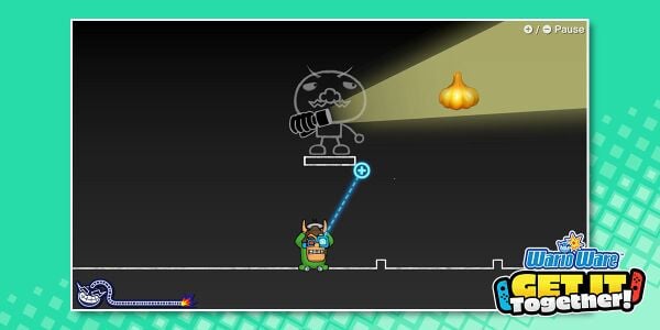Banner from a Play Nintendo opinion poll on the garlic bulb featured in the WarioWare: Get It Together! microgame, Flee the Flashlight. Original filename: <tt>PLAY-5287-WWGIT-poll02_2x1_v01.0290fa98.jpg</tt>