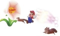 A Rocket Flower in Super Mario Odyssey
